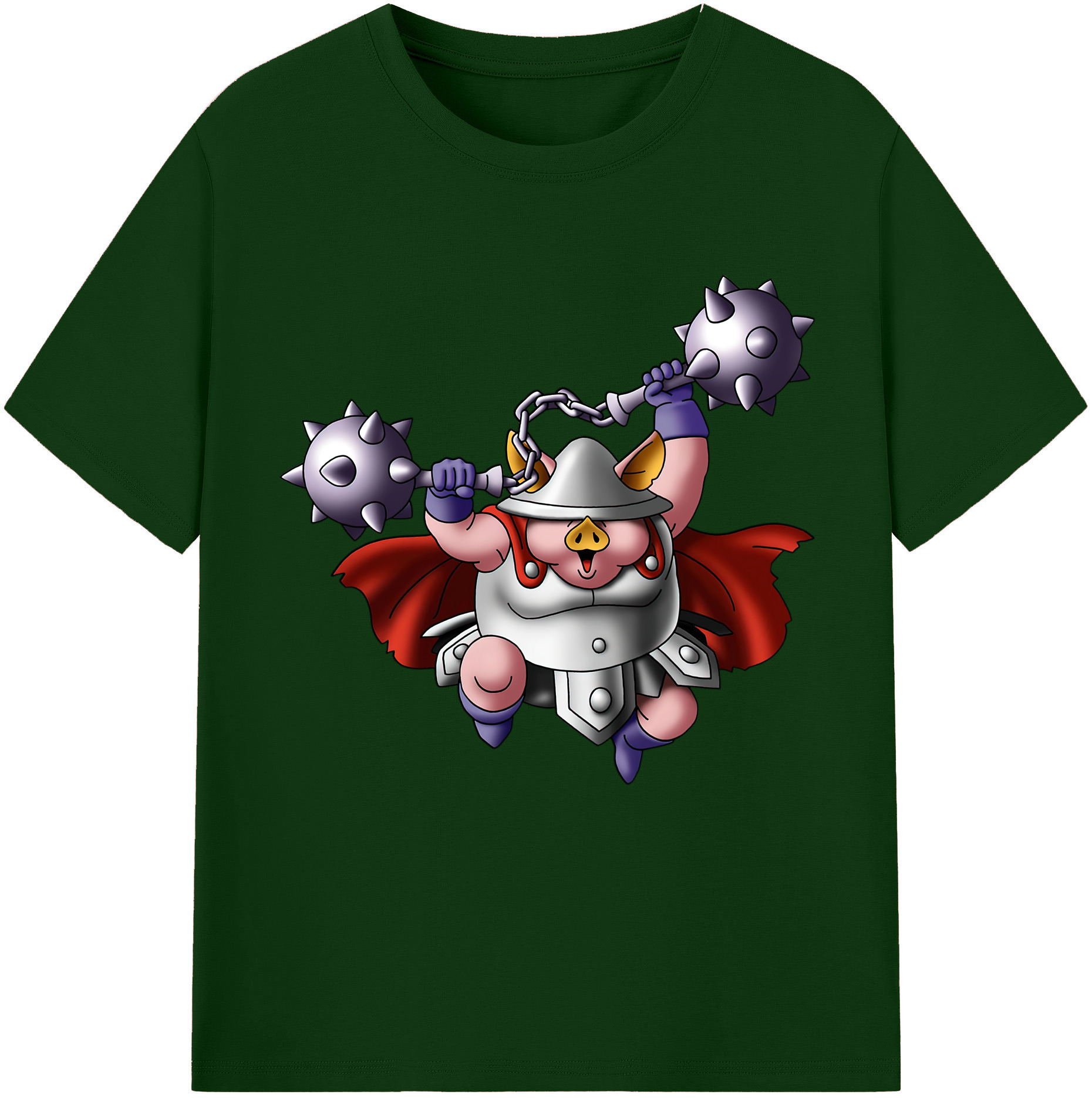 （画像用） ドラゴンクエスト Doragon Kuesuto Dragon Quest 綿100％半袖Tシャツ（フロントプリント）